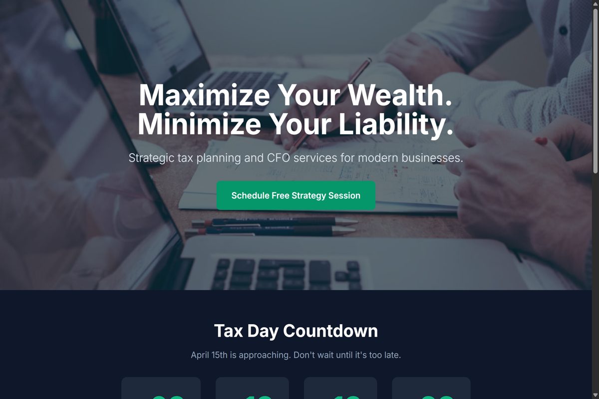 Sovereign Tax & Wealth demo