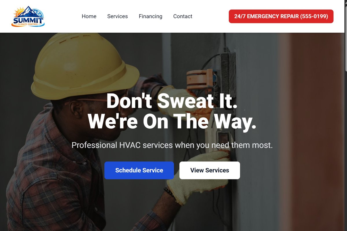 Summit Climate Control HVAC demo