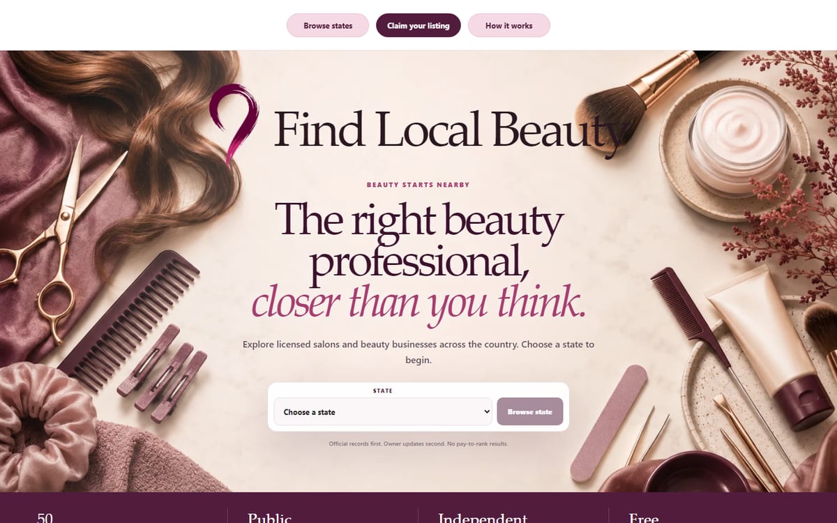 Find Local Beauty