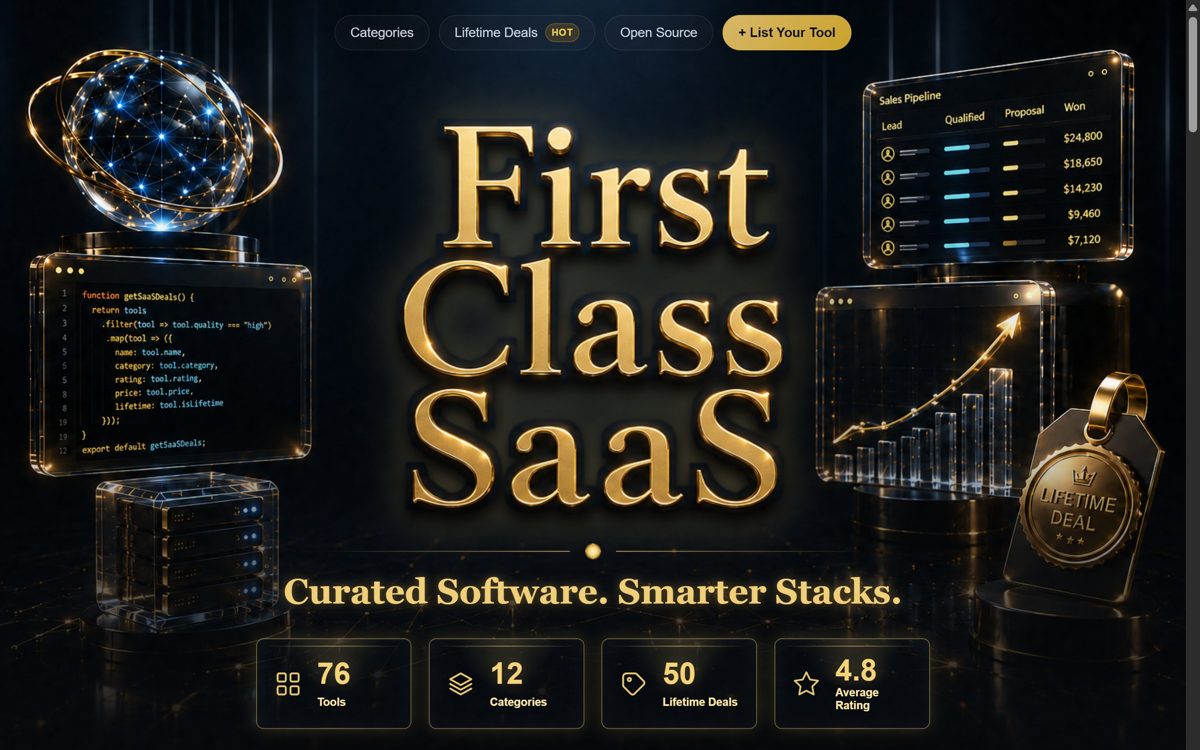 First Class SaaS