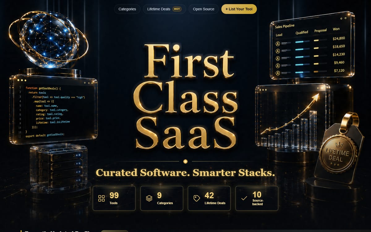 First Class SaaS