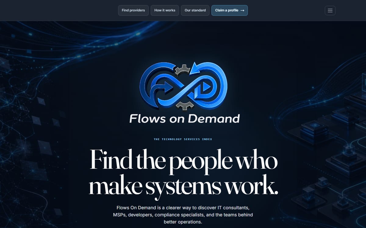 Flows On Demand